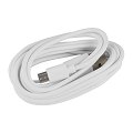 Cavo ricarica G&G micro USB 1 m bianco