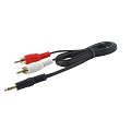 Cavo adattatore PHONOCAR RCA-Jack lunghezza 1,20 metri