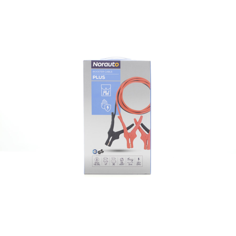 COPPIA CAVI AVVIAMENTO SEZIONE 35MM. LUNGHI MT 2.5. 300 AMPERE (PER CAMION