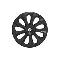 4 Copricerchi SPARCO nero 14''