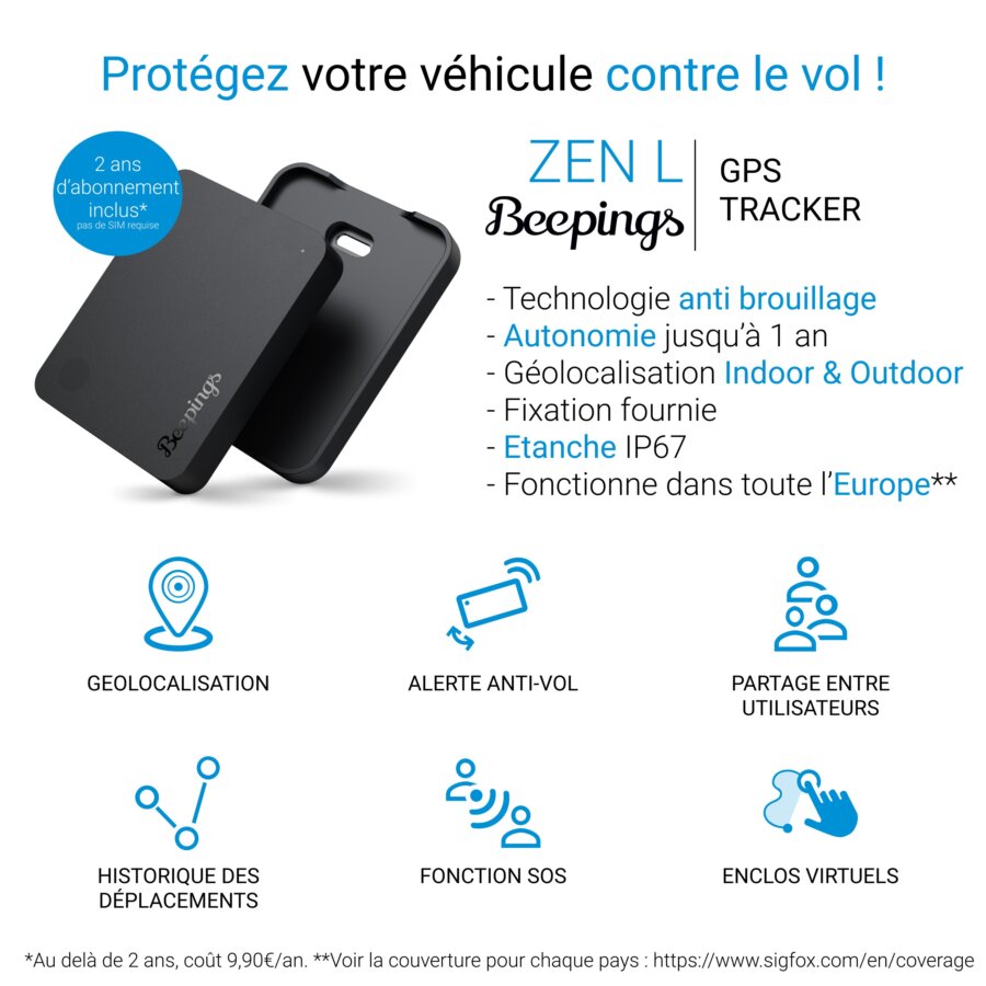 GPS tracker BEEPINGS Zen L Norauto.it