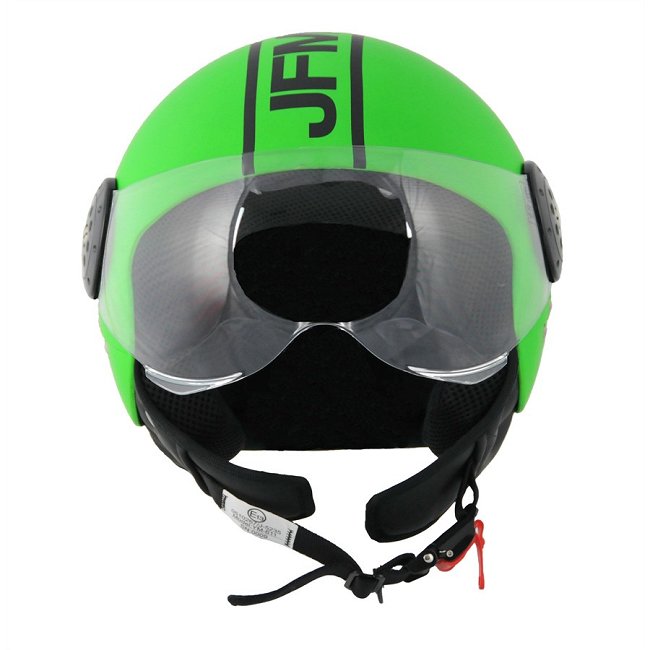 Casco Jet JFM 400 verde fluo taglia L : Norauto.it