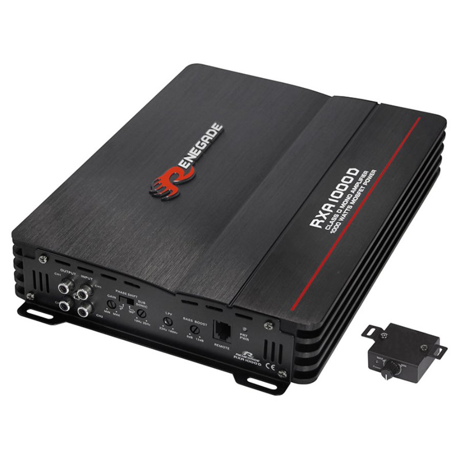 Amplificatore Mono Renegade RXA1800D - 900W RMS Classe D Per Subwoofer - Foto 4