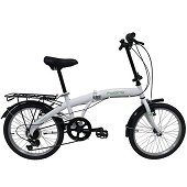 Bici pieghevole DENVER 2722 20" bianca