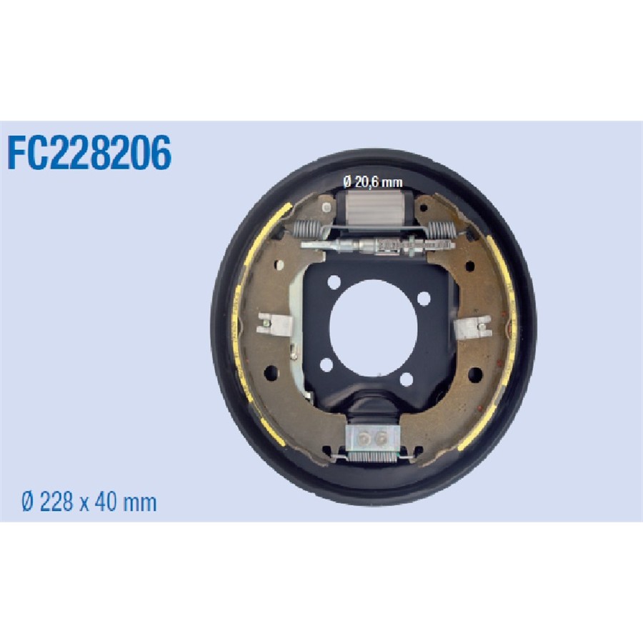 ATE 13.0460-3809.2 Kit pastiglie freni adatti per Panda 169