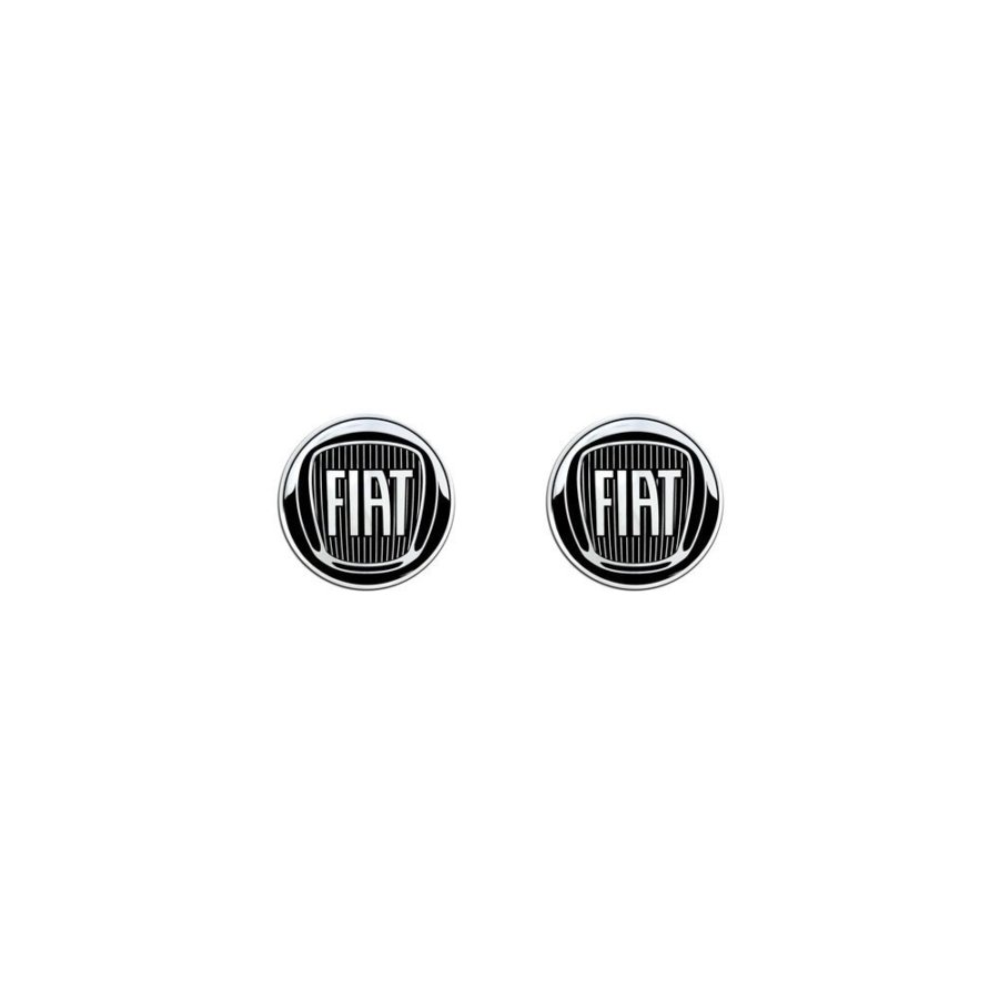Adesivo Fiat 3D Ricambio Logo Anteriore + Posteriore per Grande Punto Adesivo Fiat 3D Ricambio Logo Anteriore + Posteriore per Grande Punto