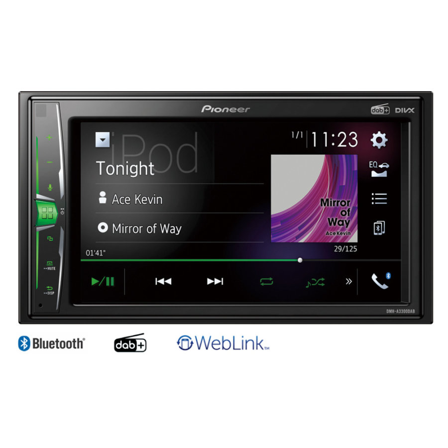 AUTORADIO PIONEER DMH A3300 BT 2DIN DAB Norauto It