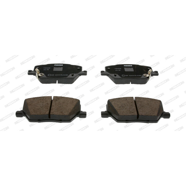 FDB4868 FERODO PASTIGLIE FRENO PER HONDA CIVIC MK9 012